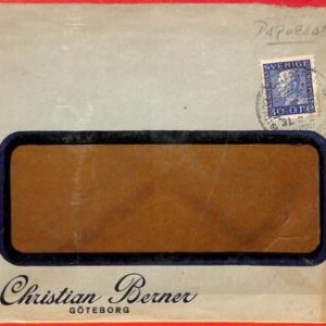 aa1793 - SWEDEN - POSTAL HISTORY - PAQUEBOT postmark on COVER Goteborg-Hannover