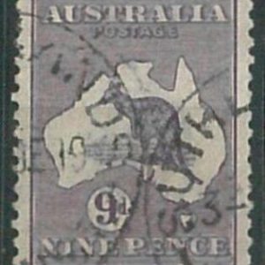 70285 - AUSTRALIA - STAMP: Stanley Gibbons # 39 Inverted Watemark - Finely Used