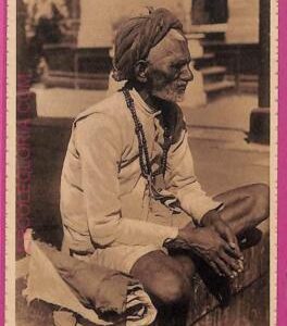 ag3683 - INDIA - VINTAGE POSTCARD - ETHNIC