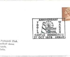 25607  GB -  POSTAL HISTORY: SPECIAL POSTMARK on CARD: LIGHT HOUSE Ferris Wheel