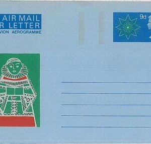29612  - GB -  POSTAL HISTORY-  AEROGRAMME AIRLETTER  Religion CHRISTMAS