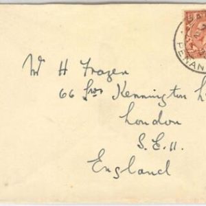 41483 - GB / MALAYA -  POSTAL HISTORY -   PENANG postmark on BRITISH STAMP 1933