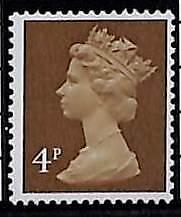 ZA0003n - GREAT BRITAIN - STAMP - SG# X861y  NO PHOSPHOROUS  Mint MNH