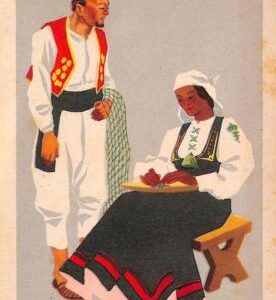 ac9115 - GREECE - VINTAGE POSTCARD - ETHNIC, Costume