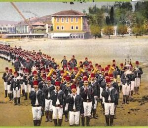 ad1621 - TURKEY - VINTAGE POSTCARD - Military, Naval Forces - 1907