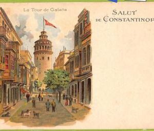 ad1509  - TURKEY - VINTAGE POSTCARD  - Constantinople