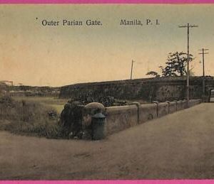 ag3609 - Philippines - VINTAGE POSTCARD - Manila, Outer Parian Gate