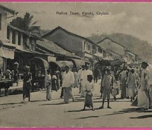 ag3673 - CEYLON - VINTAGE POSTCARD - Kandy, Native Town