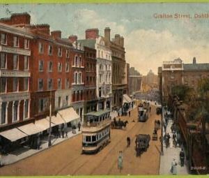 ac9224 - IRELAND - VINTAGE POSTCARD - Dublin, Grafton Street - 1913