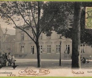 ac9271 - LUXEMBURG - VINTAGE POSTCARD - Standhaus -  1906