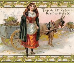 ac9252 - IRELAND - VINTAGE POSTCARD -  Ethnic - 1901 Embossed