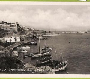 ac9290 - MALTA - VINTAGE POSTCARD - Valletta - 1950's