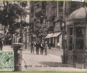 ac9298 - MALTA - VINTAGE POSTCARD - Valletta - 1916