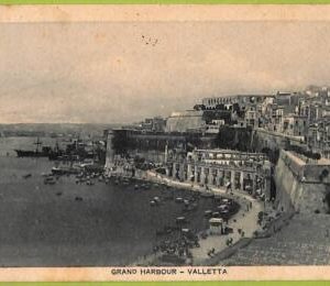 ac9294 - MALTA - VINTAGE POSTCARD - Valletta - 1913