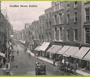 ac9225 - IRELAND - VINTAGE POSTCARD - Dublin, Grafton Street - 1916