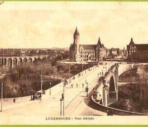 ac9265 - LUXEMBOURG - VINTAGE POSTCARD - Pont Adolphe