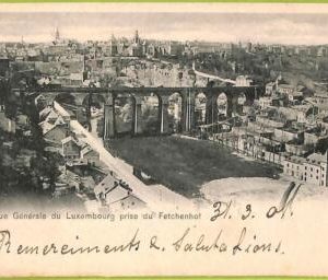 ac9264 - LUXEMBOURG - VINTAGE POSTCARD - Fetchenhof - 1901