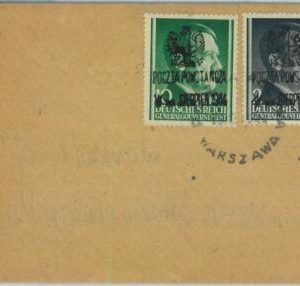 94167 - GERMANY / POLAND - POSTAL HISTORY -  Warsaw Uprising COVER 1944 - RARE!