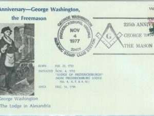 86696 -  USA - Postal History -  COVER 1977 G. WASHINGTON Freemasonry MASONICA
