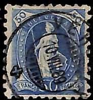 95006gB  - SWITZERLAND  -  STAMP -   Yvert #  84 - Very Fine  USED - LUX