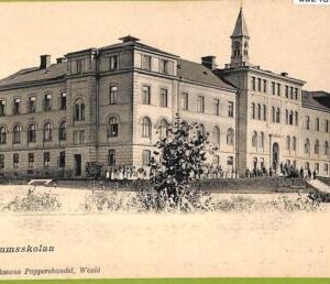ad2481 - SWEDEN - VINTAGE POSTCARD - Dofstumsskolan