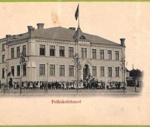 ad2487 - SWEDEN - VINTAGE POSTCARD - Folkskolehuset