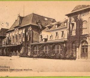 ad2507 - SWEDEN - VINTAGE POSTCARD - Goteborg - Tram station - 1928