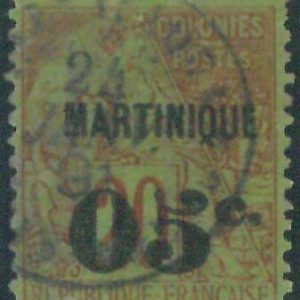 88113  - MARTINIQUE  - STAMPS: Yvert  #  4 -  FINE USED