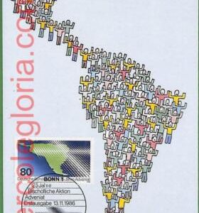 ag7241 - GERMANY -  MAXIMUM CARD  - 13.11.1986 - Religion