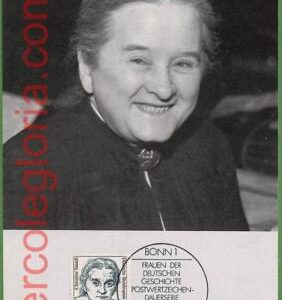 ag7243 - GERMANY -  MAXIMUM CARD  - 13.11.1986 -  Christine Teusch, Politics