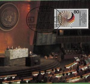 ag7276 - GERMANY -  MAXIMUM CARD  -  11.08.1983 - Politics
