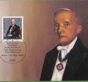 ag7277 - GERMANY -  MAXIMUM CARD  -  11.08.1983 - Otto Warburg, Medicine