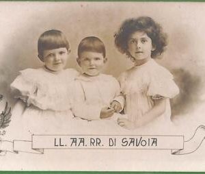 ah0917 - VINTAGE POSTCARD - LL.AA.RR. di Savoia -  ROYALTY Reali Italy ITALIA