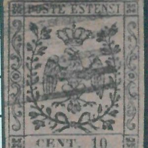 87812 - ANTICHI STATI: MODENA - Sassone  2  USATO  -  MOLTO BELLO!