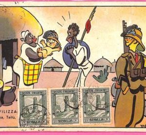 af9247 - SOMALIA - VINTAGE POSTCARD - 1936