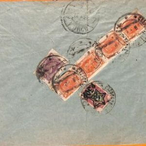 99636 - RUSSIA - Postal History -  IMPERF STAMPS on COVER  to GERMANY  1920's