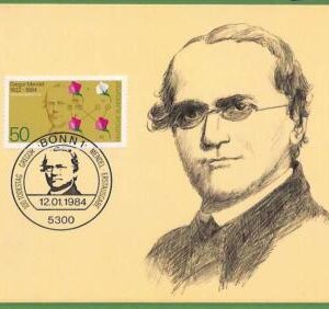 ag7266 - GERMANY -  MAXIMUM CARD  - 12.01.1984 - Gregor Mendel,Famous People