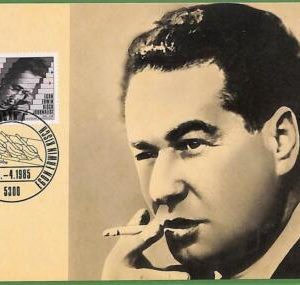 ag7261 - GERMANY -  MAXIMUM CARD  - 16.04.1985 - Egon Erwin Kisch,WRITER