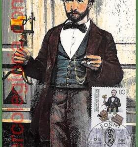 ag7267 - GERMANY -  MAXIMUM CARD  - 12.01.1984 - Philipp Reis, Physics