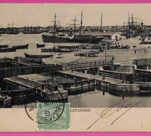 ag2941 - EGYPT - VINTAGE POSTCARD - Alexandrie - 1906