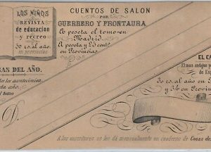 56290 - SPAIN España - POSTAL HISTORY - Advertising POSTAL STATIONERY Precursor!