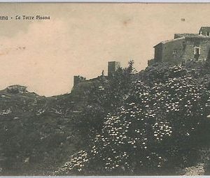44059  CARTOLINA d'Epoca - ENNA citta' : TORRE PISANA