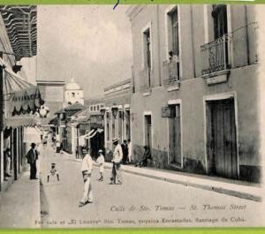 aa6010 - HABANA - Vintage Postcard - Santiago - Calle de Sto.Tomas