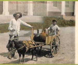 aa6041 - HABANA - Vintage Postcard - The Volanta - Costumi