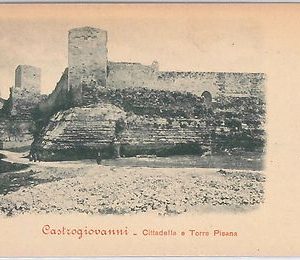 44069 CARTOLINA d'Epoca - ENNA - Castrogiovanni: CITADELLA
