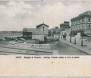 CARTOLINA d'Epoca ROMA - Anzio : SPIAGGIA  1910