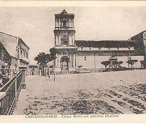 CARTOLINA d'Epoca - ENNA - Castrogiovanni:  CHIESA MADRE