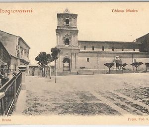 CARTOLINA d'Epoca - ENNA - Castrogiovanni: CHIESA MADRE