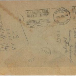 66433 -  SWEDEN - POSTAL HISTORY - COVER to ARGENTINA - Nice postmark 1938
