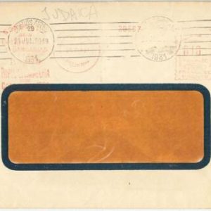 66506 - ARGENTINA - POSTAL HISTORY -  RED POSTMARK on COVER - Banking 1921